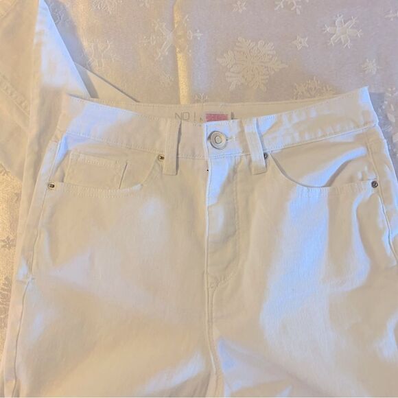NOBO White Ankle Denim Jeans Stretch Skinny Leg Juniors Sz 9 Gorgeous - Picture 2 of 5